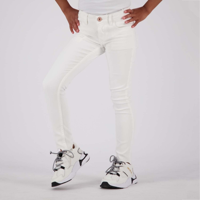 Vingino Mädchen Skinny Jeans AMIA CROPPED White Denim